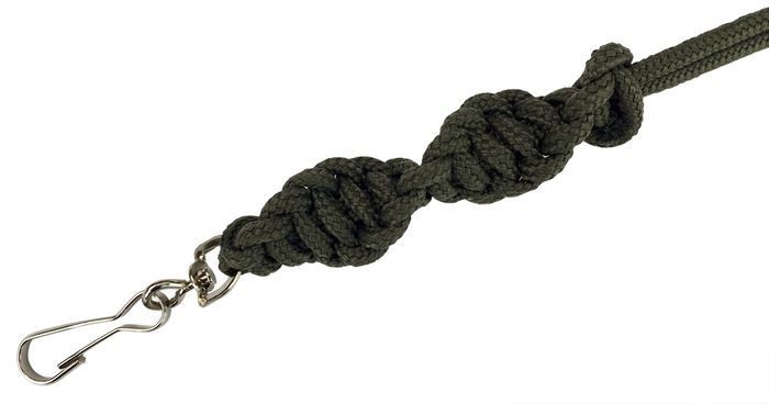 SPORTING SAINTS TWISTED LANYARD OLIVE