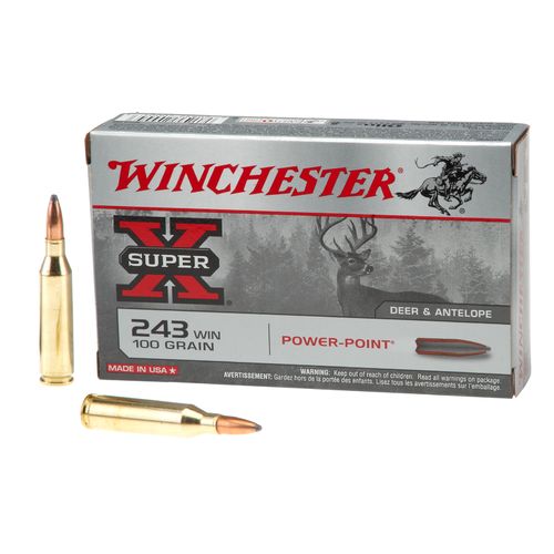 WINCHESTER  SUPER X .243 100 GRN SOFT POINT