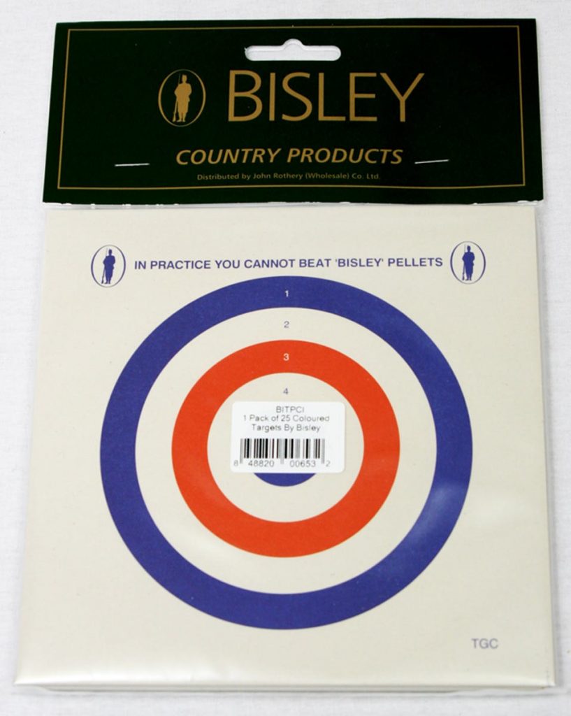 BISLEY TARGETS (PACK OF 25)