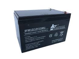 BATTERY (MEDIUM) 12 AH 12V