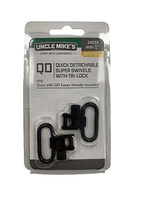 UNCLE MIKES (QUICK DETACHABLE) SUPER SWIVELS WITH TRI LOCK